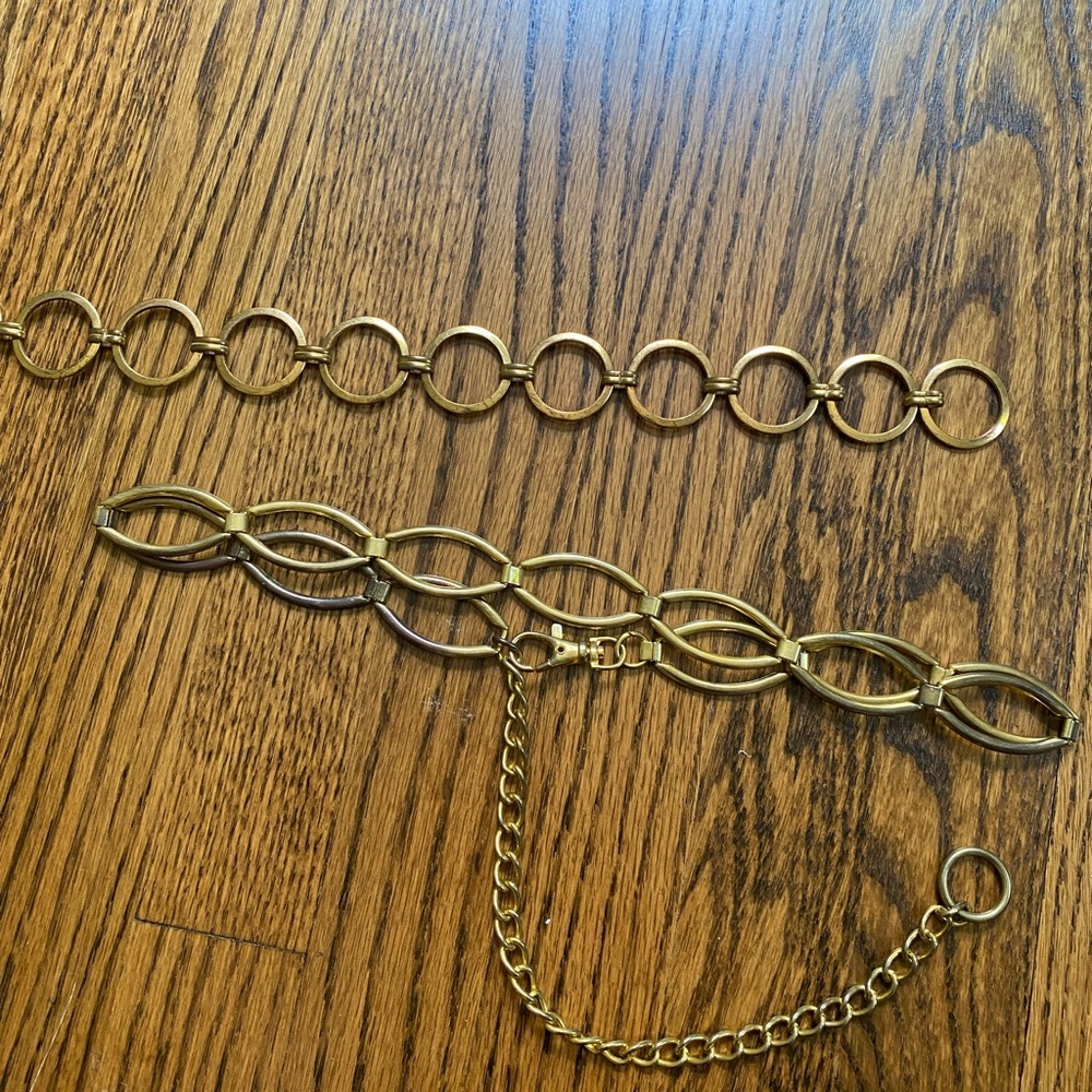 Vintage belly chains/ belts